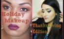 ThanksGiving Makeup Collab with TahresaUniqueBeauty || Holiday Series