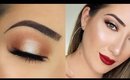 Bronze Halo Smokey Eye Makeup Tutorial | Highlighters As Eyeshadow??