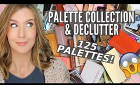 My Eyeshadow Palette Collection and Declutter 2020 - 125 Palettes!