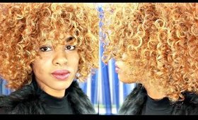 Golden Blonde Natural Hair| I Red Carpet Karlie Wig