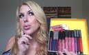 Liquid Lipstick Lip Swatches & Favorites | Huda Beauty -KVD -Dose Of Colors- ABH -Kylie Lip- Ofra