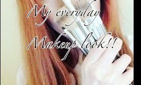 Everyday makeup look