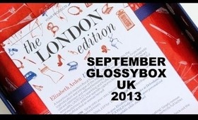 September Glossybox 2013 UK)   The one that with the WOW factor