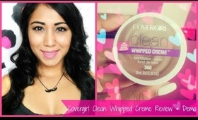 Covergirl Clean Whipped Cream Foundation!