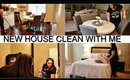 FIRST CLEAN WITH ME IN THE NEW HOUSE | EXTREME CLEANING MOTIVATION