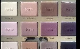 Tarte Tartelette palette review and swatches