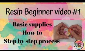 Beginner Resin Lesson #1 - Epoxy resin