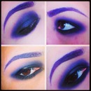 Purple Eyebrows!!