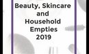 Final Product Empties for 2019