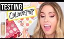 Testing NEW COLOURPOP Makeup: First Impressions || Hits & Misses