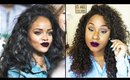 Rihanna Makeup tutorial | Cut crease and Vampy