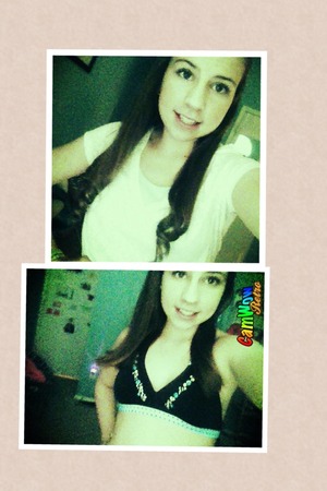 Before and after, top is before bottom is after. To be honest I liked it longer. Lol(; 