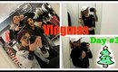 We Saw Santa ! Getting Ran Over, Trying On Clothes At The Mall, GRWM  Vlogmas Day #3