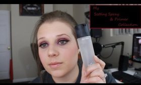 My Makeup Collection -Setting sprays & Primers ~Makeup Scarlet