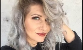 Silver Metalic Hair Color by Kenra with Hair God Zito