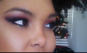 Holiday Makeup| Red and Green