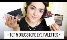 Top 5 Drugstore Eyeshadow Palettes | Laura Neuzeth