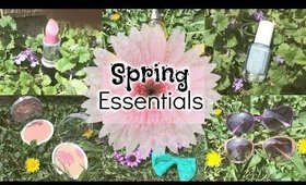 Spring Essentials + GIVEAWAY!