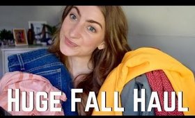 HUGE FALL HAUL | Beauty + Fashion