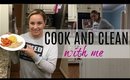 Cook and Clean With Me | After Dinner Clean With Me | Before and After Dinner Cleanup