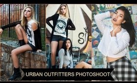 URBAN OUTFITTERS FALL FASHION PHOTOSHOOT | VLOG