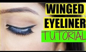 Winged Eyeliner Tutorial | SuperPrincessjo