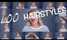 100 1 Minute Short Hairstyles [parody] | Milabu