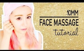 Complete Face Massage Tutorial | 10mm Slimming, Anti-aging and Skincare Benefits | Wengie