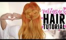 EASY Romantic Valentine’s Day Heart Hairstyle // PINTEREST INSPIRED