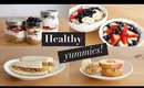 3 Simple Healthy Breakfast Snack | Acai Bowl  & Fruit Sandwiches!