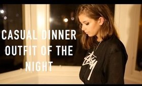 Casual Dinner OOTN feat. Mini Get Ready With Me | sunbeamsjess