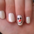 Snowman nails