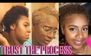 Styling My BIG CHOP VLOG— More Trimming & Color | Tommie Marie