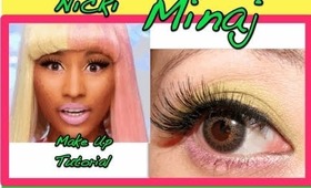 Nicki Minaj Super Bass Music Video Makeup Tutorial