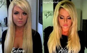 Layering/Cutting Hair Extensions: The Results