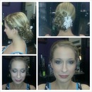 Makeup And Updo For Bridals