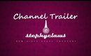 YouTube Channel Trailer | Stephyclaws | Nail Art Channel.