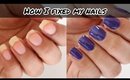 Manicure at Home - Salon Style || How to Shape Nails Perfectly With Cutter & Filer