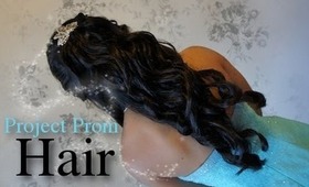 Elegant Prom Hair ❤ Project Prom