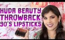 HUDA BEAUTY THROWBACK COLLECTION 90s POWER BULLET MATTE LIPSTICKS: BEST DAILY NEUTRALS?