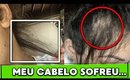 O QUE TÁ ACONTECENDO COM MEU CABELO: TÔ FICANDO CARECA? | Duda Fernandes