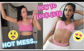 how to look cute when you feel ugly..