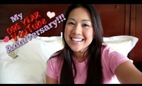 ♥My One Year YouTube Anniversary!♥