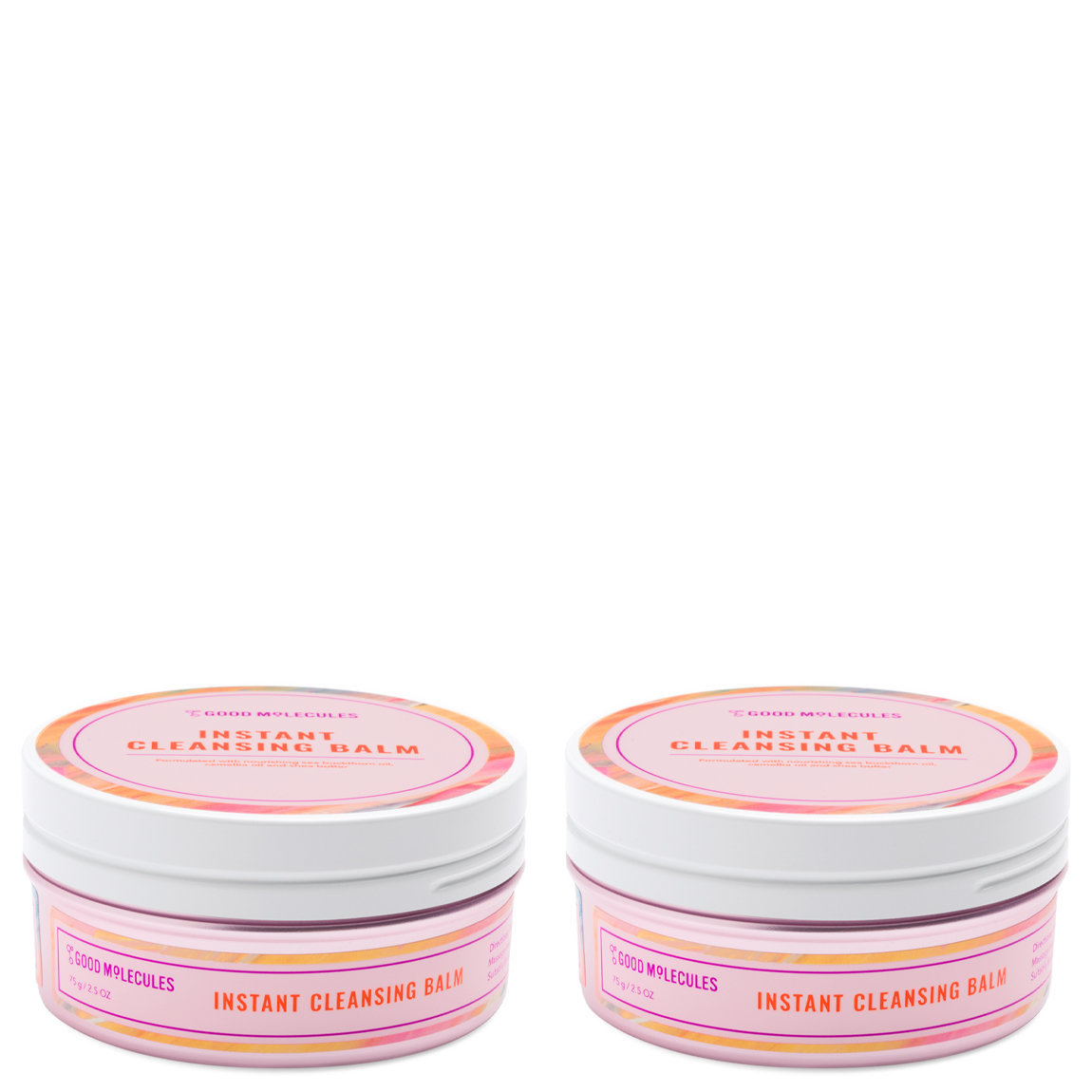Good Molecules Instant Cleansing Balm 75 g Duo alternative view 1 - product swatch.