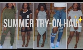 HUGE Summer TRY-ON Haul| Fashion Nova, F21, H&M & MORE