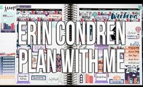 SPOILERS! Erin Condren Hourly Plan with Me ft. Oh, Hello Stationery's July Subscription