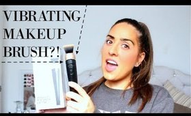 VIBRATING MAKEUP BRUSH?! | Laura Black | First Impressions