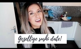 SEXY BOUWVAKKER & SUSHI DATE! • VLOG #365