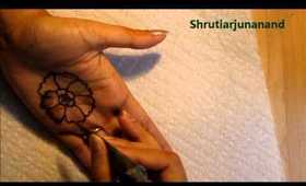 CH- 4 How to Make a Shaded Rose : How to apply Mehendi Henna Learn online