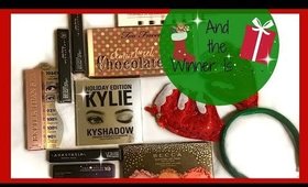 Happy Holiday Makeup Giveaway Winner!